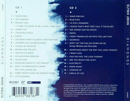 Zenei CD Elton John - Diamonds (2 CD) - 4