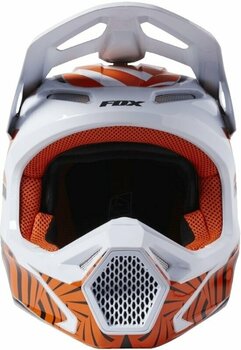 Kaciga FOX V1 Goat Dot/Ece Helmet Orange Flame S Kaciga - 5
