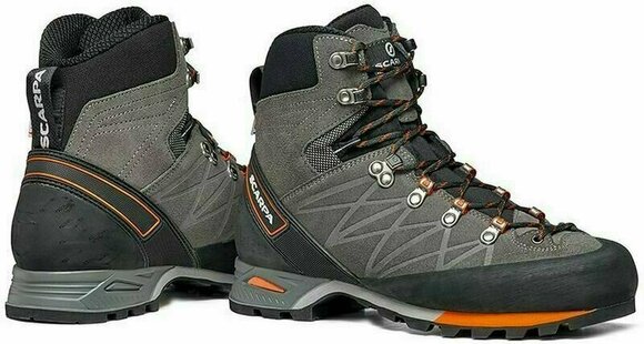 Pantofi trekking de bărbați Scarpa Marmolada Pro HD Wide Shark/Orange 42,5 Pantofi trekking de bărbați - 7
