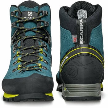 Mens Outdoor Shoes Scarpa Marmolada Pro HD Lake Blue/Lime 41 Mens Outdoor Shoes - 4