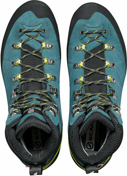 Moški pohodni čevlji Scarpa Marmolada Pro HD Lake Blue/Lime 41,5 Moški pohodni čevlji - 5