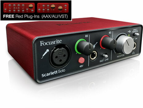 Interfejs audio USB Focusrite Scarlett Solo - 2