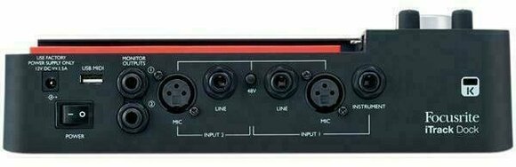 USB audio prevodník - zvuková karta Focusrite iTrack Dock Studio Pack - 3
