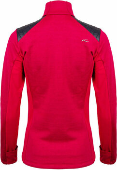 Ski-trui en T-shirt Kjus Womens Radun Midlayer Jacket Cranberry 36 Jasje - 2