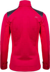 Ski T-shirt/ Hoodies Kjus Womens Radun Midlayer Jacket Cranberry - 1