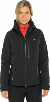 Ski Jacket Kjus Womens Evolve Jacket Black 40 Ski Jacket - 6