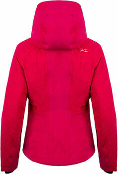 Ski Jacket Kjus Womens Evolve Jacket Cranberry 38 - 2