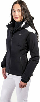 Casaco de esqui Kjus Womens Formula Jacket Black/White 38 - 4