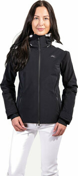 Chaqueta de esquí Kjus Womens Formula Jacket Black/White 40 Chaqueta de esquí - 3