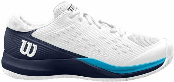 Pantofi de tenis pentru bărbați Wilson Rush Pro Ace Mens Tennis Shoe White/Peacoat/Vivid Blue 42 Pantofi de tenis pentru bărbați - 2