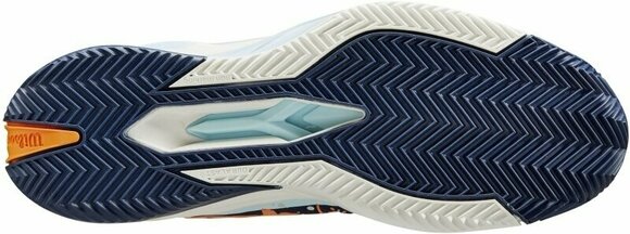 Pantofi de tenis pentru bărbați Wilson Rush Pro 4.0 Mens Tennis Shoe Peacoat/Clear Water/Orange Tiger 45 1/3 Pantofi de tenis pentru bărbați - 6