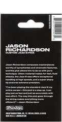 Pick Dunlop Jason Richardson Custom Jazz III 6 pack Pick - 1