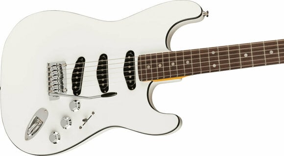 Electric guitar Fender Aerodyne Special Stratocaster RW Bright White - 4