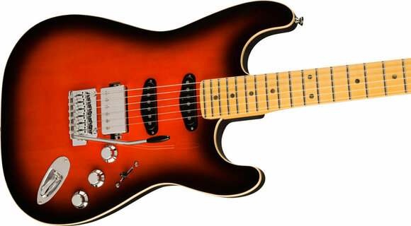 Guitarra elétrica Fender Aerodyne Special Stratocaster HSS MN Hot Rod Burst - 4