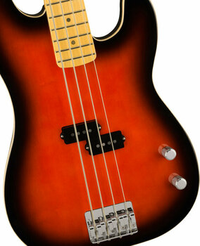 E-Bass Fender Aerodyne Special Precision Bass MN Hot Rod Burst - 3