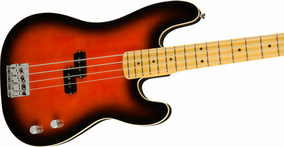 Bas electric Fender Aerodyne Special Precision Bass MN Hot Rod Burst - 4