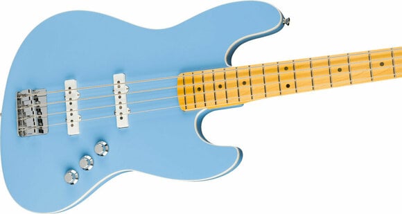Elektrische basgitaar Fender Aerodyne Special Jazz Bass MN California Blue - 4