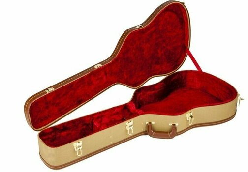 Étui pour guitares acoustiques Fender Tweed Arch Top Dreadnough Case - 2