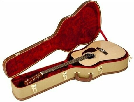 Case for Acoustic Guitar Fender Tweed Arch Top Dreadnough Case - 3