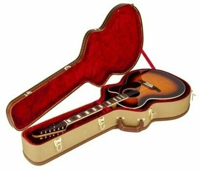 Akustisen kitaran kotelo Fender Tweed Arch Top Jumbo Guitar Case - 3