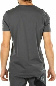 Outdoor T-Shirt La Sportiva Cross Section T-Shirt M Carbon/Cloud XL T-Shirt - 4