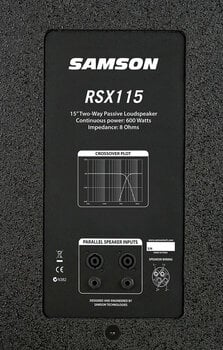 2-pásmový aktivní studiový monitor Samson MediaOne BT3 - 5