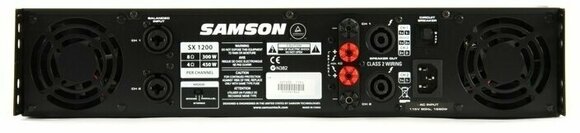 Amplificador de potência Samson SX1200 - 4