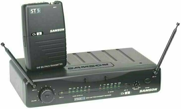 Безжични слушалки с микрофон Samson Stage 55 Headset System - 3