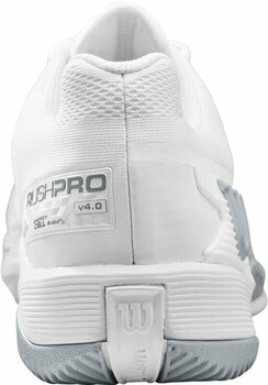Pánské tenisové boty Wilson Rush Pro 4.0 Mens Tennis Shoe White/Whit Pearl 45 1/3 Pánské tenisové boty - 4