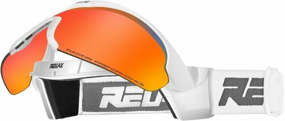 Ski Goggles Relax Cross White/Inferno Platinum Ski Goggles - 2