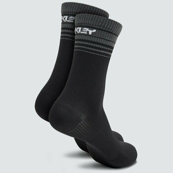 Kerékpáros zoknik Oakley B1B Mtb Long Socks Blackout M Kerékpáros zoknik - 2