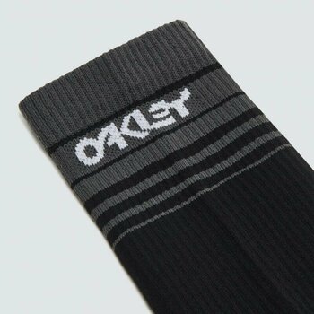 Meias de ciclismo Oakley B1B Mtb Long Socks Blackout M Meias de ciclismo - 4