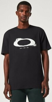 Ulkoilu t-paita Oakley Ellipse Nebula Tee Blackout S T-paita - 4