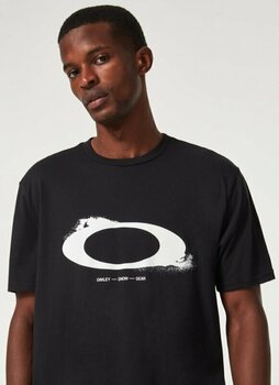 Ulkoilu t-paita Oakley Ellipse Nebula Tee Blackout S T-paita - 5