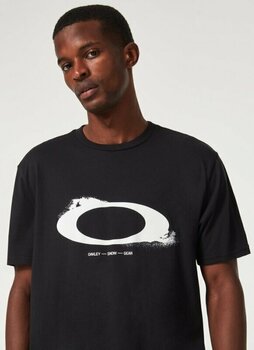 Outdoor T-shirt Oakley Ellipse Nebula Tee Blackout M T-shirt - 5