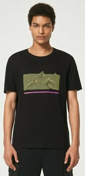 Outdoor T-shirt Oakley Digi-Mountains Tee Blackout L T-shirt - 5