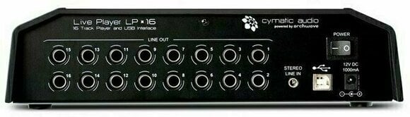 USB audio prevodník - zvuková karta Cymatic Audio Live Player LP-16 - 3