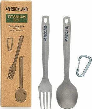 Прибори за хранене Rockland Titanium Cutlery Set Прибори за хранене - 8