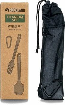 Bestik Rockland Titanium Cutlery Set Bestik - 10