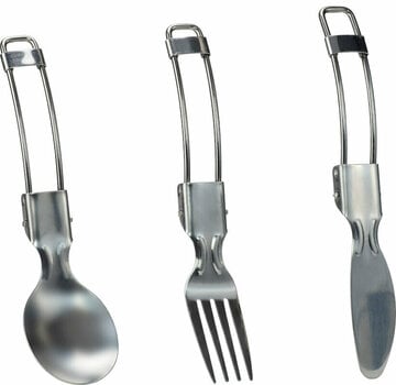 Talheres Rockland Stainless Folding Cutlery Set Talheres - 2
