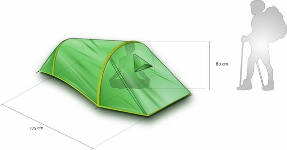 Šator Rockland Soloist 1P Tent Green Šator - 5
