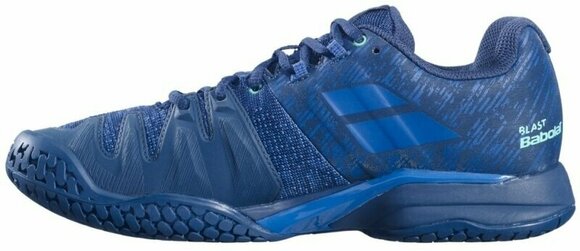 Men´s Tennis Shoes Babolat Propulse Blast All Court Men Dark Blue/Viridian Green 42,5 Men´s Tennis Shoes - 3