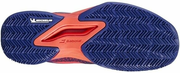 Men´s Tennis Shoes Babolat Jet MAll Courth 3 Clay Junior Blue Ribbon 36 Men´s Tennis Shoes - 4