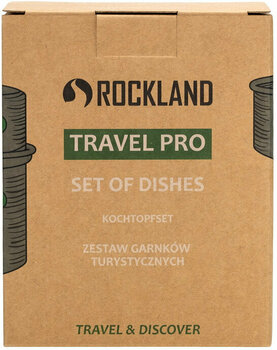 Campingtopf, Pfanne Rockland Travel Pro Pot Set Topf - 17