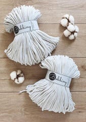 Šňůra  Bobbiny Premium 5 mm 100 m Off White Šňůra  - 1