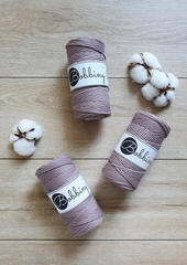 Kanap Bobbiny Macrame Cord 3 mm 100 m Mauve Kanap - 1