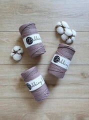 Touw Bobbiny 3PLY Macramé Rope 3 mm 100 m Mauve Touw - 1
