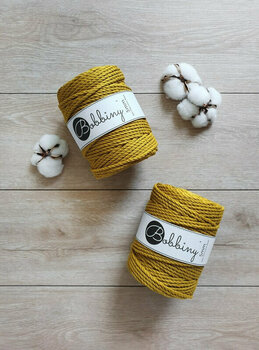 Cord Bobbiny 3PLY Macrame Rope 5 mm Spicy Yellow - 2