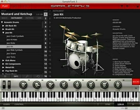 Soundlibraries für Sampler IK Multimedia SampleTank 3 - 5