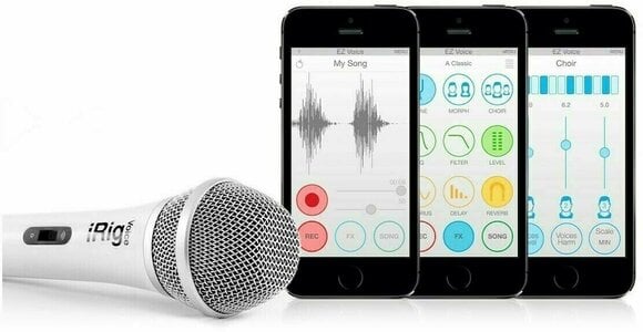 Microphone for Smartphone IK Multimedia iRig Voice White - 2